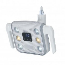 JH-09 10W Lámpara de inducción quirúrgica sin sombras dentales con pantalla LCD de 6 LED