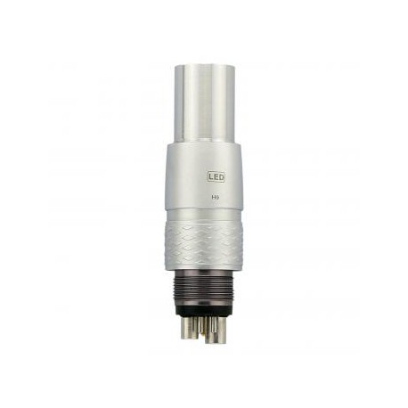YUSENDENT® COXO Acoplamiento Rápido Fibra óptica NSK Compatible 6 Hoyos CX229-GN