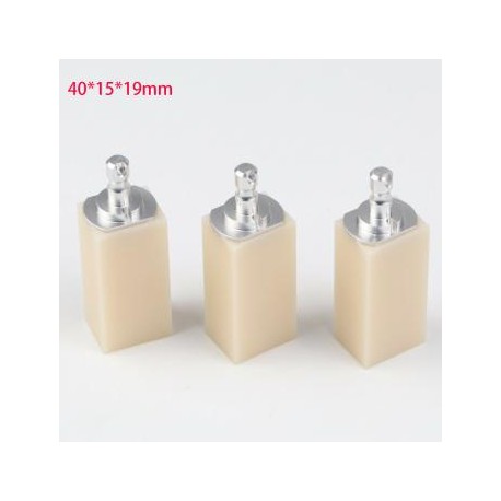 5 Unids/lote Material de laboratorio Dental Sirona Cerec PMMA bloques disco 40*15*19mm