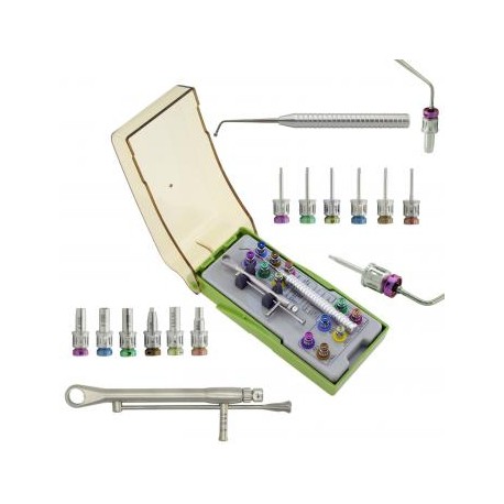 Kit de prótesis de implante Dental Universal, llave dinamométrica, destornillador de trinquete