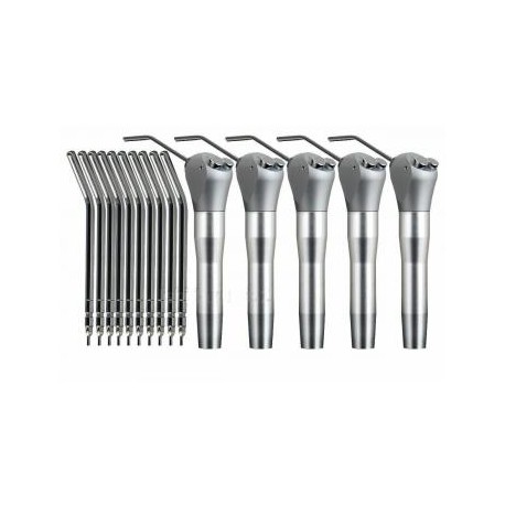 5 Pcs Jeringa Dental 3 Vías jeringa triple + 10 boquillas