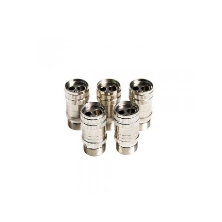 5Pcs Turbina Dental Conector del Adaptador de tubo Convertidor de 2 a 4 cambiadores