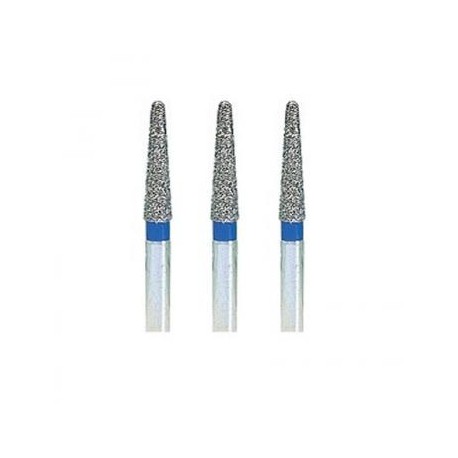 100 Pcs 1.6mm Fresas de diamante odontologia para perforación FG TR-13