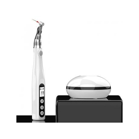 YUSENDENT COXO C-Smart-Mini Motor de Endodoncia con Luz Led Inalámbrico Contra-ángulo 1: 1