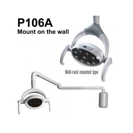 Lámpara LED Saab® P106A dental Paciente Luz Oral (montaje en la pared)